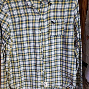 Boys yellow flannel